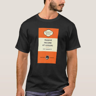 ブックタイトル受動的な収入アットレジャーKay Kenetit Tシャツ