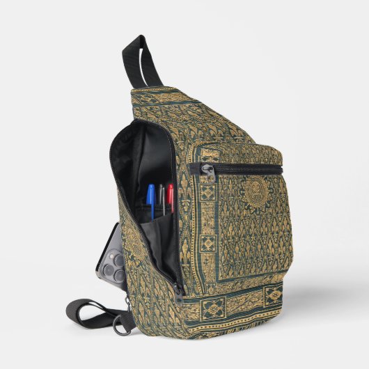 ブックッシュエレガンスフルーアデリス スリングバッグ (見開き)