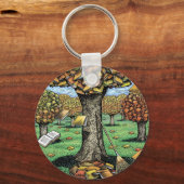 ブックツリーキーチェーン キーホルダー (正面)