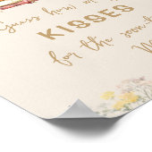 ブックテーマいくつのキスブライダルシャワーゲーム ポスター (角)