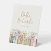 ブックテーマギフトサイン 台座サイン (正面)