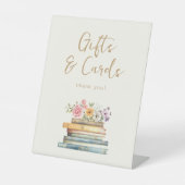 ブックテーマギフトサイン 台座サイン (正面)