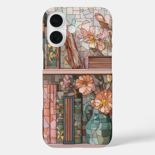 ブックテーマステンドグラススマホケース Case-Mate iPhoneケース (裏面)