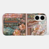 ブックテーマステンドグラススマホケース Case-Mate iPhoneケース (裏面 (横))