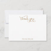 ブックテーマブルーパンプキン秋ベビーシャワー サンキューカード (正面)