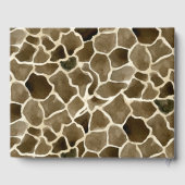 ブックテーマベビーシャワーサファリアドベンチャーギラフェス ゲストブック (裏面)