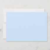 ブックテーマベビーシャワー招待状（男の子） 招待状 (裏面)