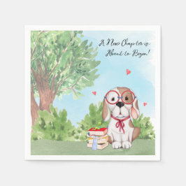 ブックテーマベビーシャワー スタンダードカクテルナプキン