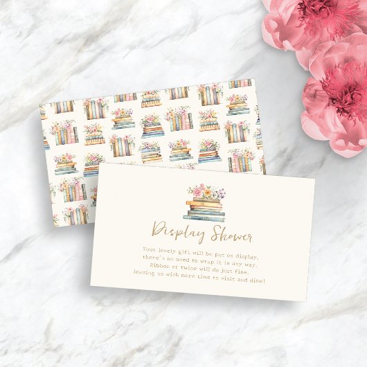 ブックディスプレイシャワーカード エンクロージャーカード