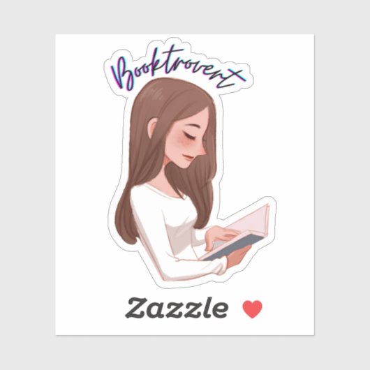 ブックトバートの女の子のクラシックシール シール (シート)