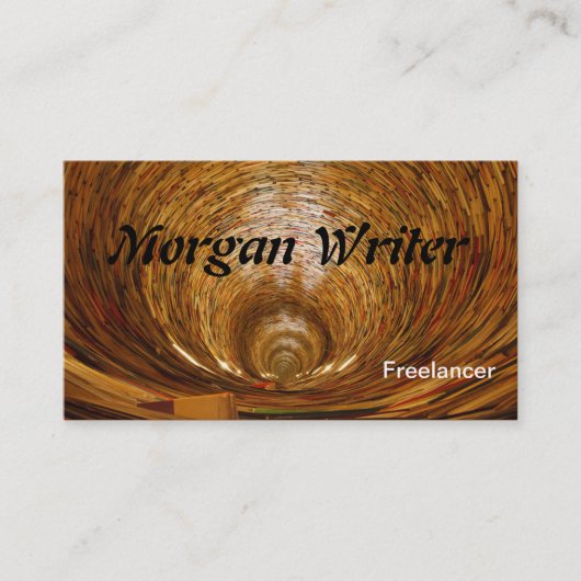 ブックトンネルフリーランスライター作家, ZSSG 名刺 (正面)