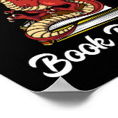 ブックドラゴン文学読のギークおたく ポスター (角)