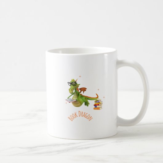 ブックドラゴン コーヒーマグカップ (右)