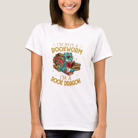 ブックドラゴン Tシャツ (正面)