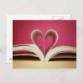 ブックハート ポストカード (正面/裏面)