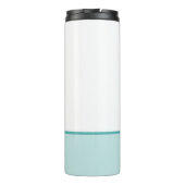 ブックバックパック&フラワカラフルーウォーターカラー タンブラー (裏面)