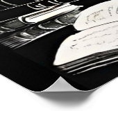 ブックバパーソナライズされたニー ポスター (角)