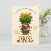 ブックバースデーパーティーが盛りだくさん 招待状 (スタンド正面)