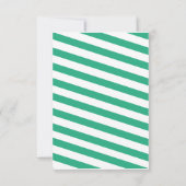 ブックバースデーパーティーライブラリグリーン招待状 招待状 (裏面)