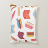 ブックパターン アクセントクッション (裏面(縦))