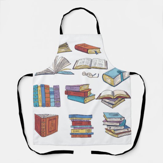 ブックパターン エプロン (正面)