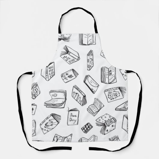 ブックパターン エプロン (正面)