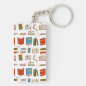 ブックパターン キーホルダー (裏面)