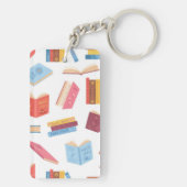 ブックパターン キーホルダー (裏面)