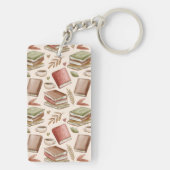 ブックパターン キーホルダー (裏面)