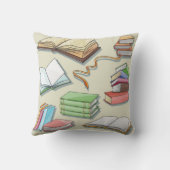 ブックパターン クッション (裏面)