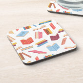 ブックパターン コースター (左側)