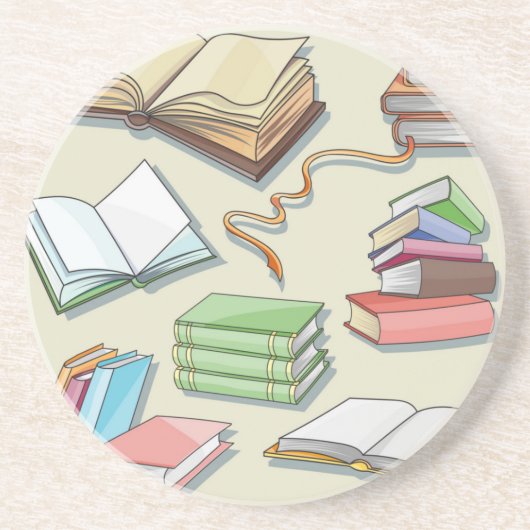 ブックパターン コースター (正面)