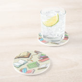 ブックパターン コースター (側面)