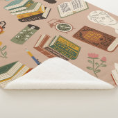 ブックパターン シェルパブランケット (3/4)