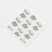 ブックパターン スタンダードランチョンナプキン (角)