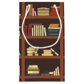 ブックパターン スモールペーパーバッグ (裏面)