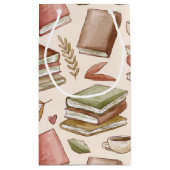 ブックパターン スモールペーパーバッグ (裏面)