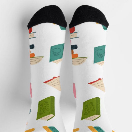 ブックパターン ソックス (上部)