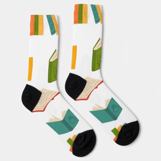 ブックパターン ソックス (右)