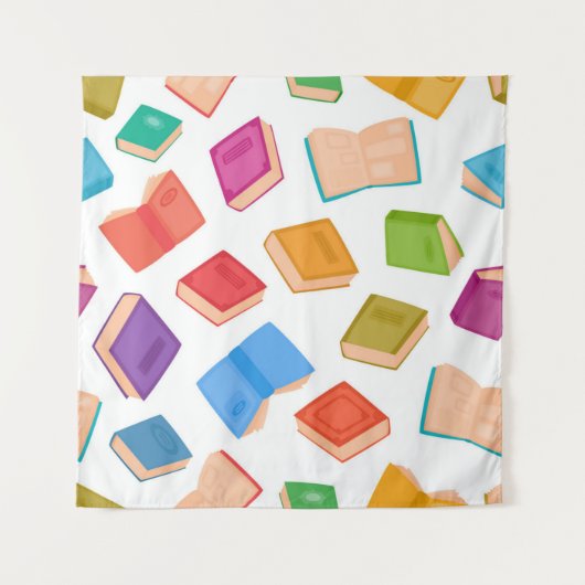 ブックパターン タペストリー (正面)