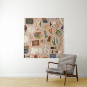 ブックパターン タペストリー (インサイチュ(横))