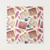 ブックパターン タペストリー (正面(横))