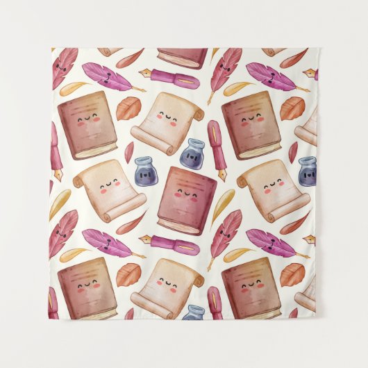 ブックパターン タペストリー (正面)