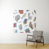 ブックパターン タペストリー (インサイチュ(横))