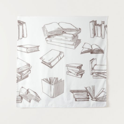 ブックパターン タペストリー (正面)