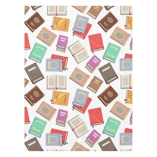 ブックパターン テーブルクロス (正面)