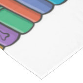 ブックパターン テーブルクロス (アングル)