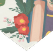 ブックパターン テーブルクロス (アングル)