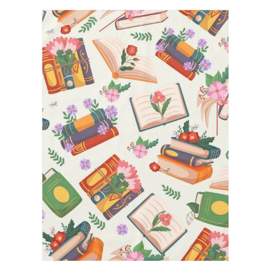 ブックパターン テーブルクロス (正面)