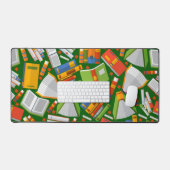 ブックパターン デスクマット (キーボード&マウス)
